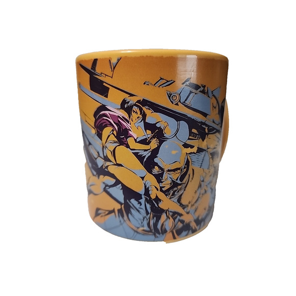 Sunrise Lic Funimation Productions Cowboy Bebop Mango Yellow Mug Cold Liquids - Picture 2 of 10